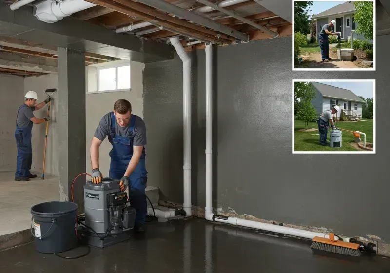 Basement Waterproofing and Flood Prevention process in Laurens, SC